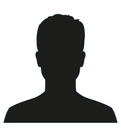 Man avatar profile. Male face silhouette or icon isolated on white background. Vector illustration.
